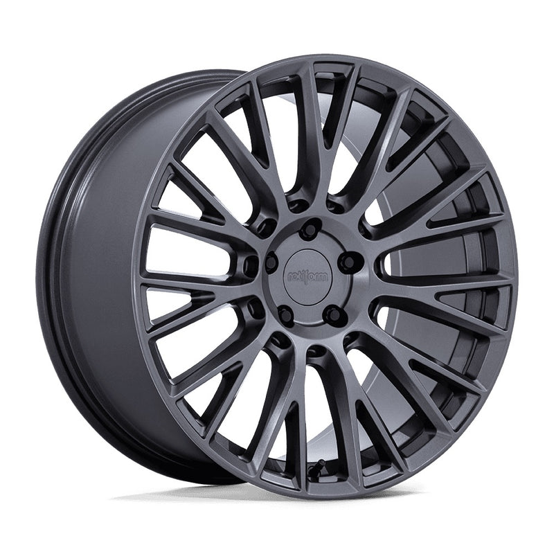 Rotiform's model LSE vehicle wheel with a mesh Y spoke design in a matte anthracite finish.